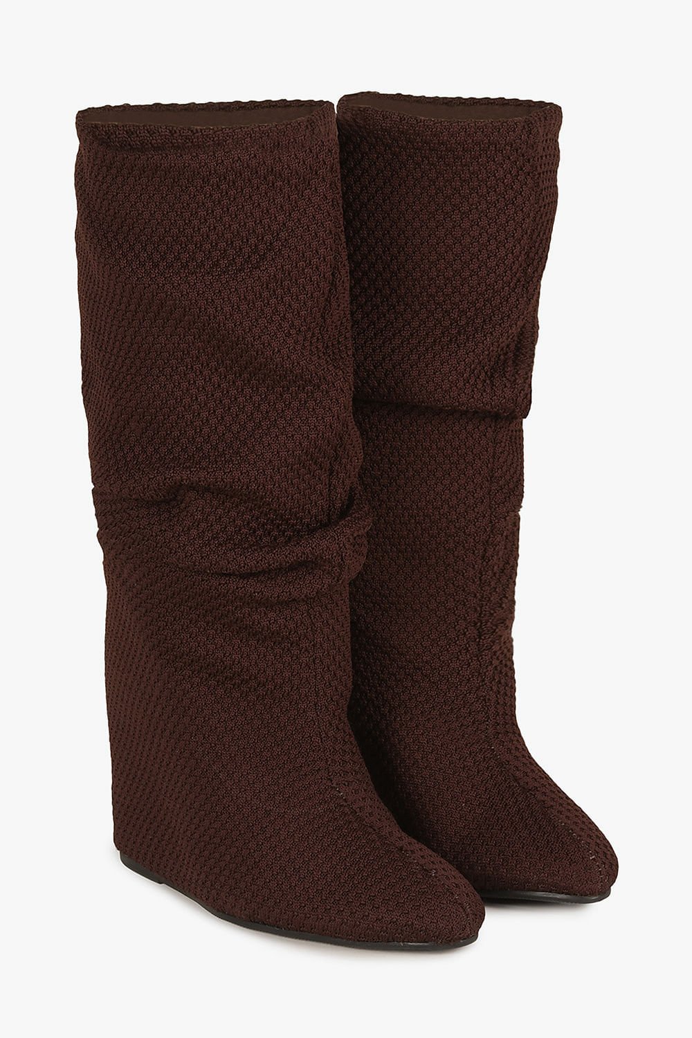 Bota Feminina Cano Alto Mundial Izabel Café 4