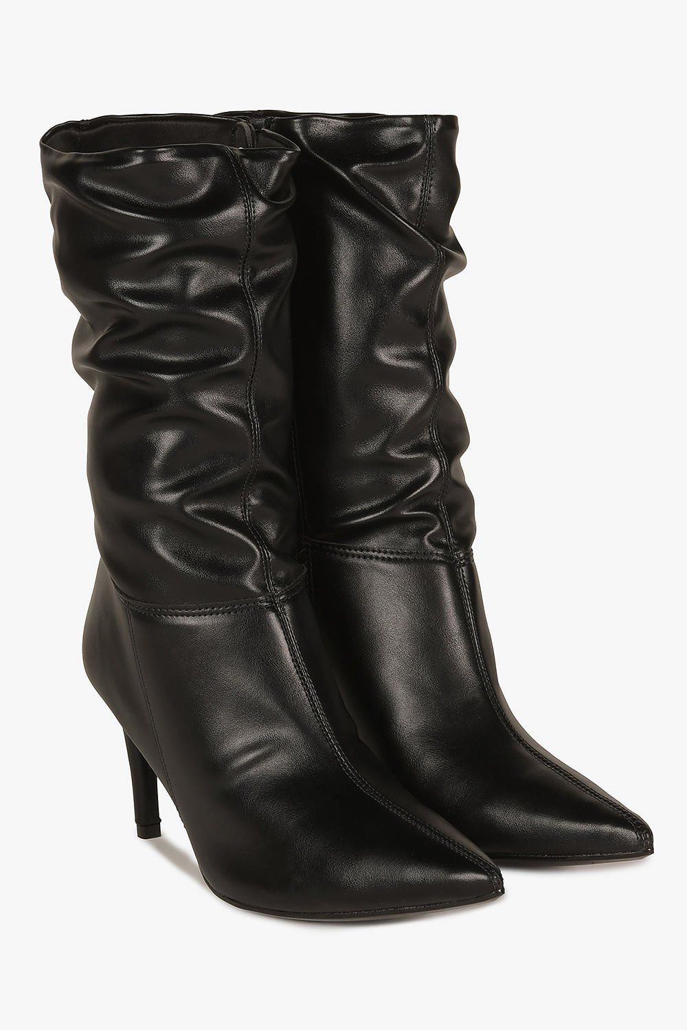 Bota Feminina Médio Vizzano Elphaba Preto 4