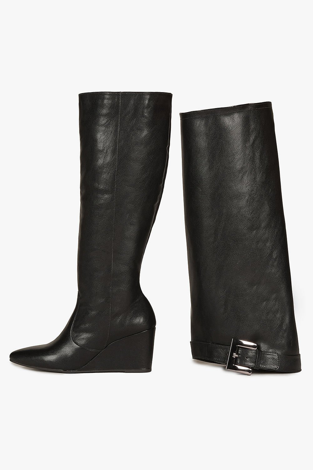 Bota Feminina Cano Longo Mundial Cloe Preto 2
