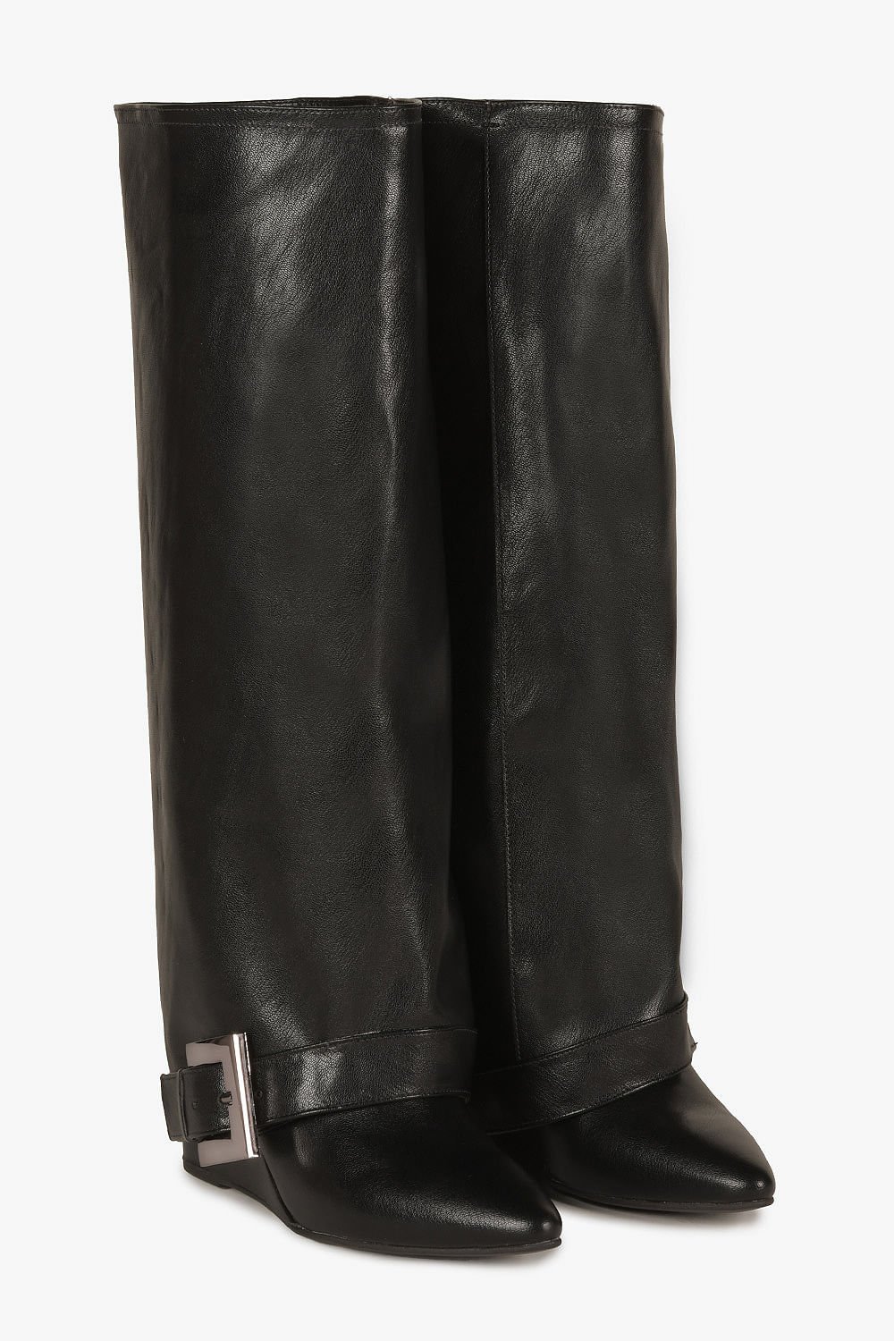 Bota Feminina Cano Longo Mundial Cloe Preto 4