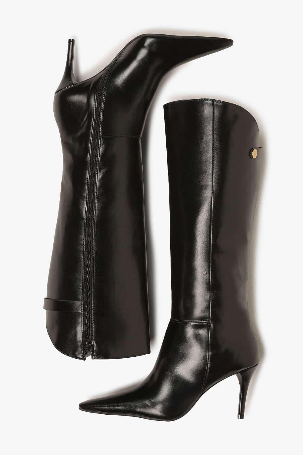 Bota Feminina Cano Alto Mundial Geisa Preto 3