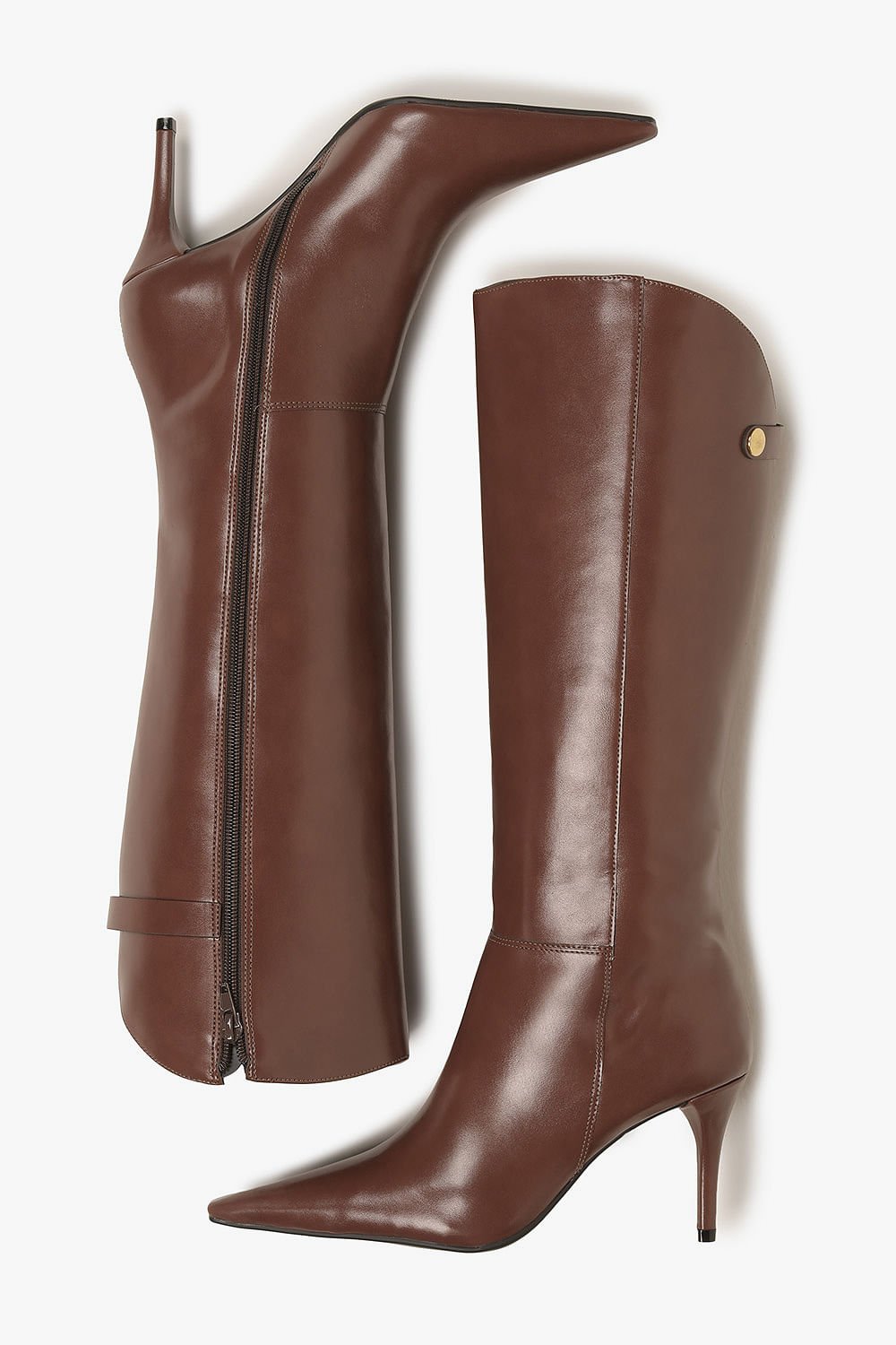 Bota Feminina Cano Alto Mundial Geisa Marrom 3