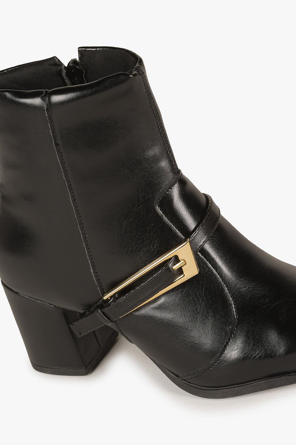 Bota Feminina Cano Médio Costes Dalas Preto 2