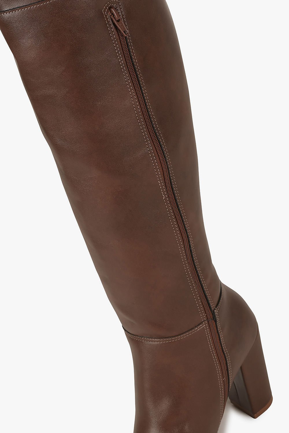 Bota Feminina Over Knee Vizzano Glinda Marrom 2