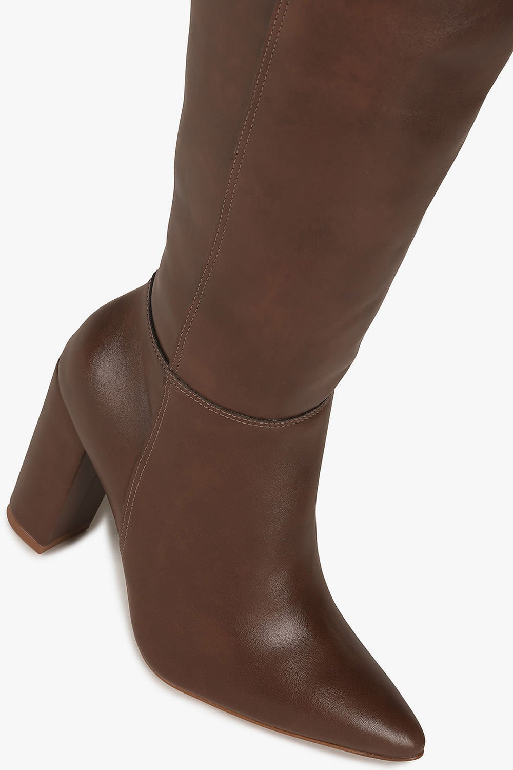 Bota Feminina Over Knee Vizzano Glinda Marrom 5