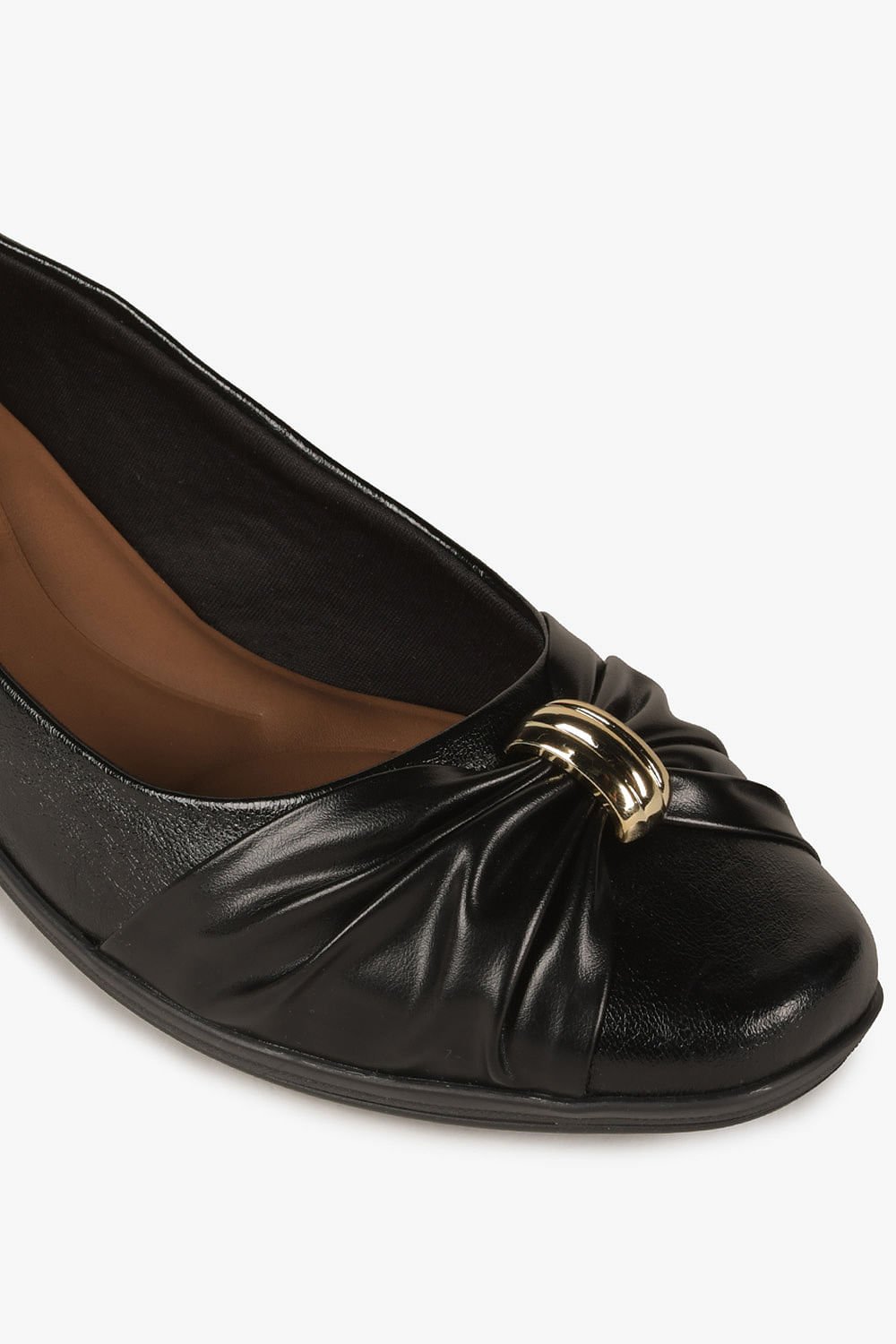 Conforto Feminino Anabela Comfortflex Yvette Preto 2