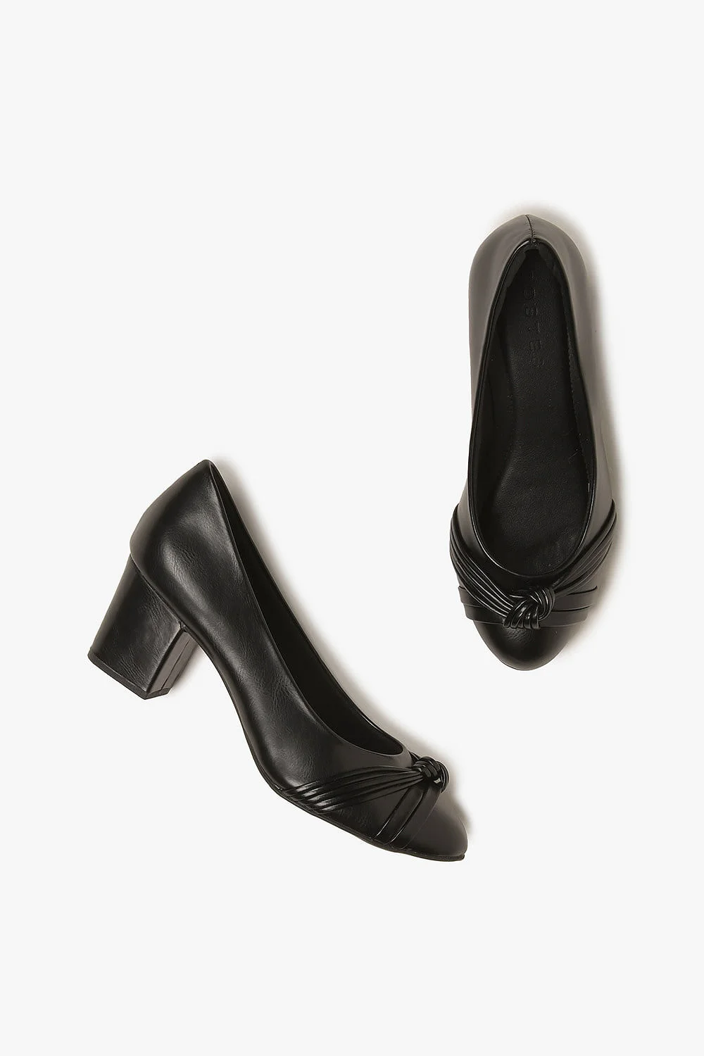 Sapato Feminino Salto Médio Costes Corina Preto 3