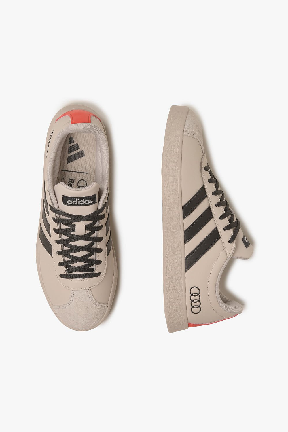 Tênis Adidas VL Court Audi Masculino Off White 3