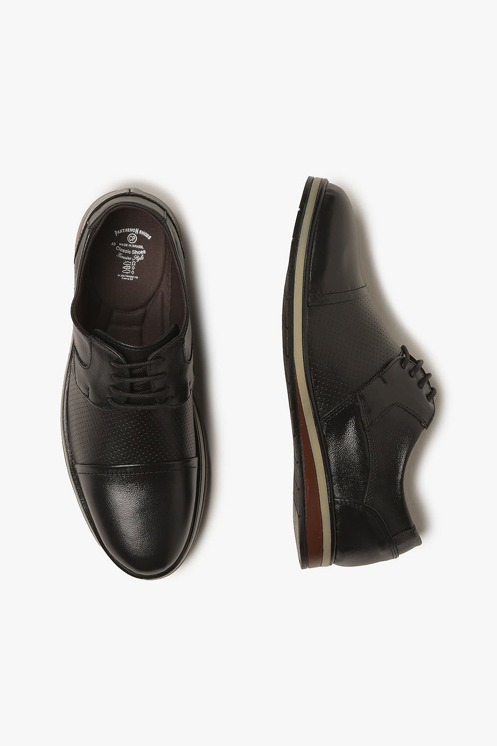 Sapato Casual Masculino Parthenon Grow Preto 3