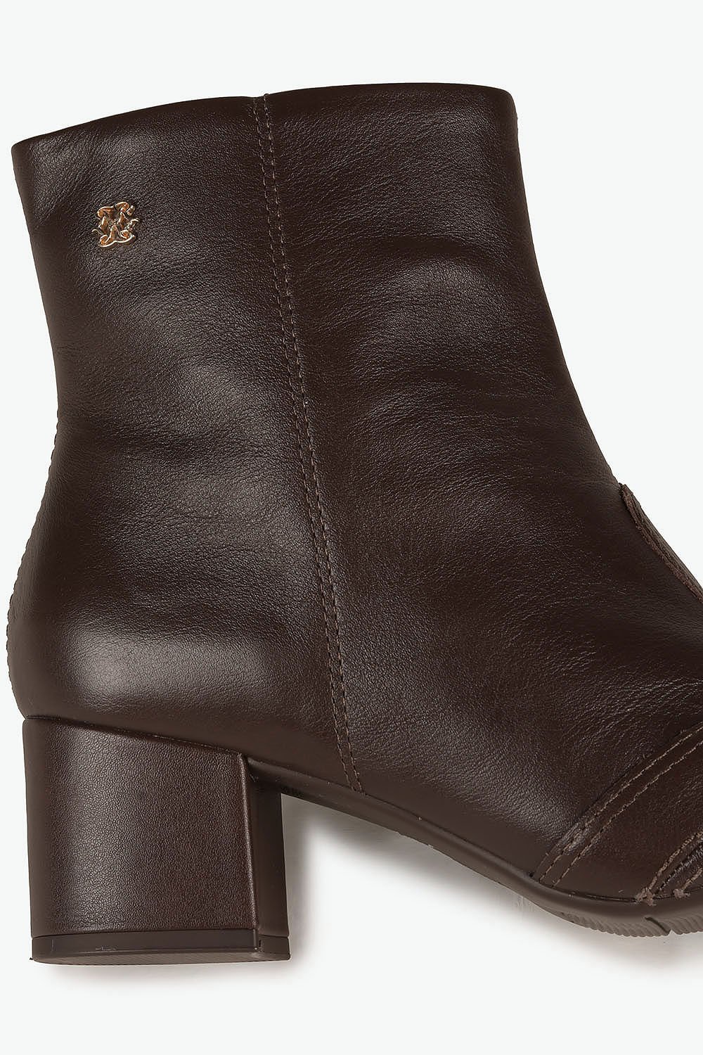 Bota Feminina Cano Curto Ramarim Francesca Marrom 2