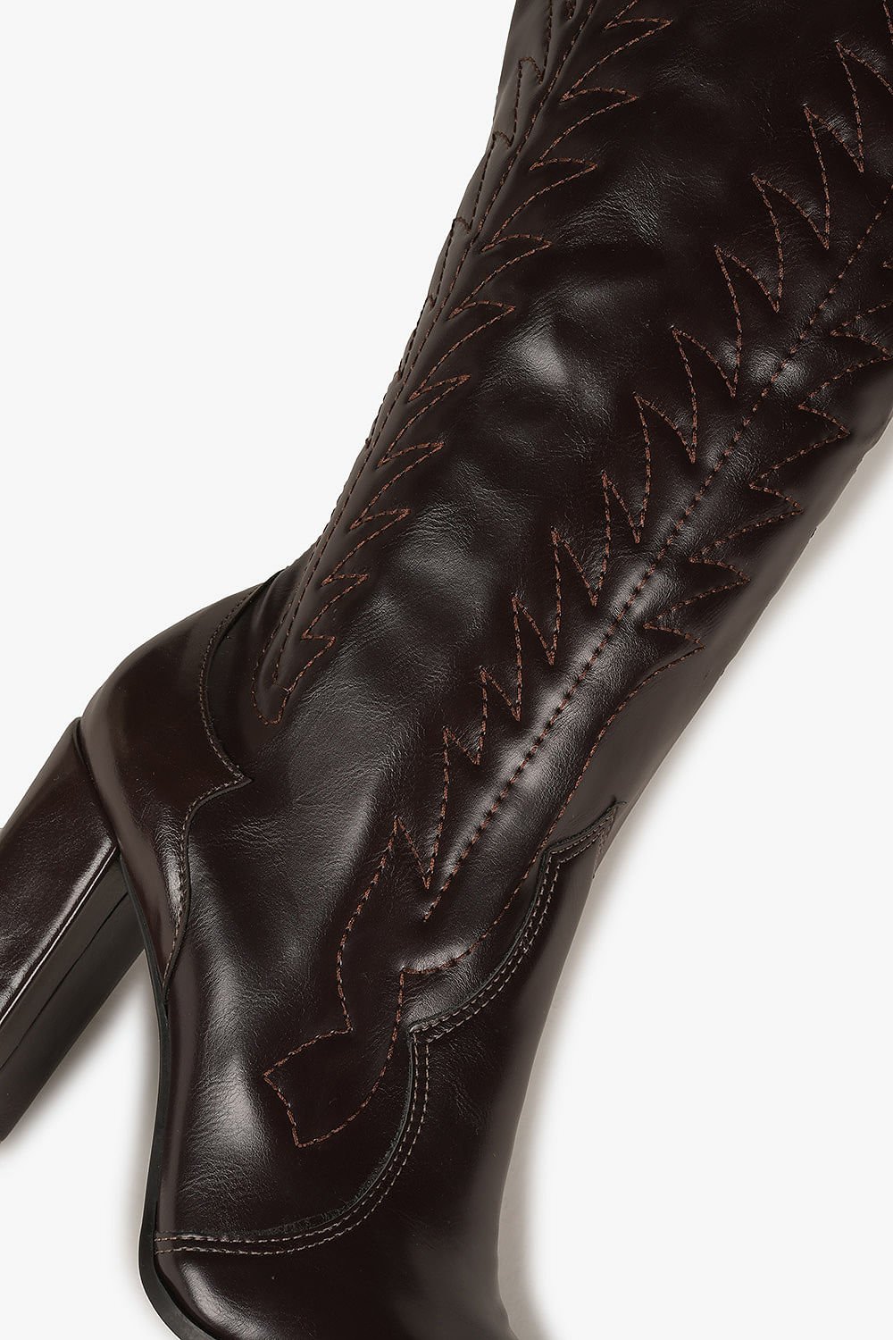 Bota Feminina Western Mundial Amber Marrom 2
