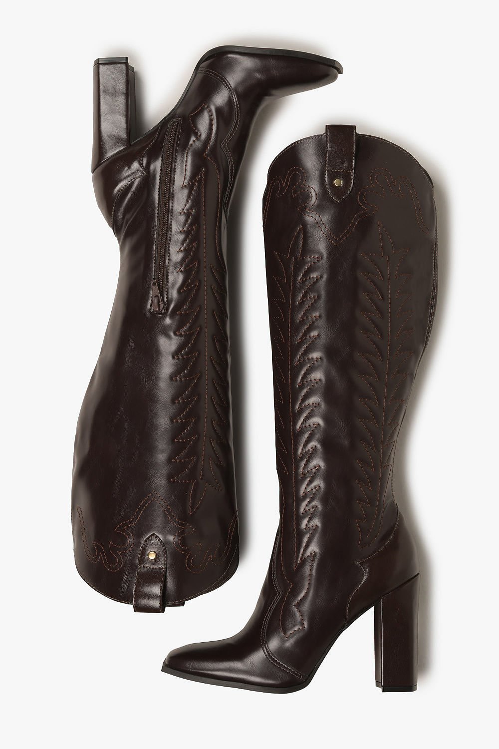 Bota Feminina Western Mundial Amber Marrom 3