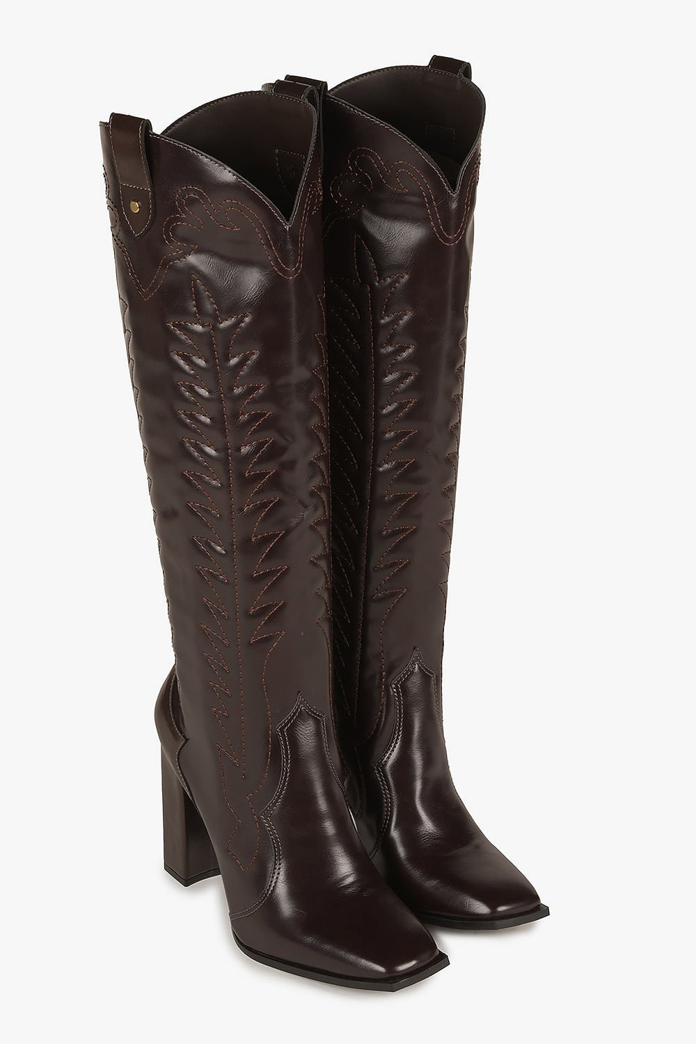 Bota Feminina Western Mundial Amber Marrom 4
