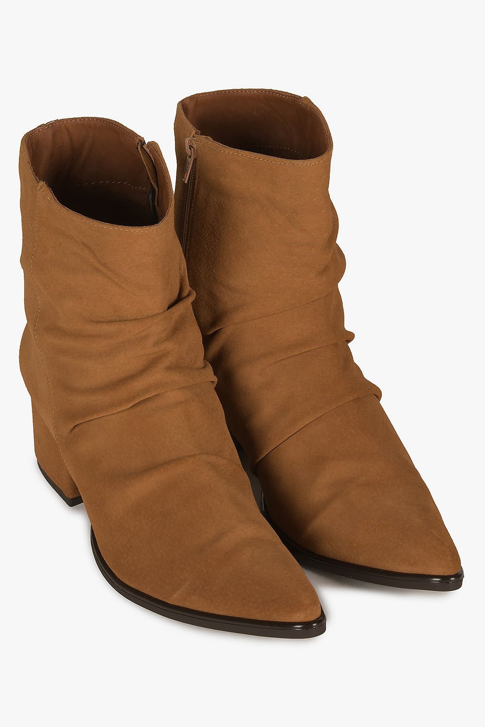 Bota Feminina Cano Curto Mundial Meliny Marrom 4