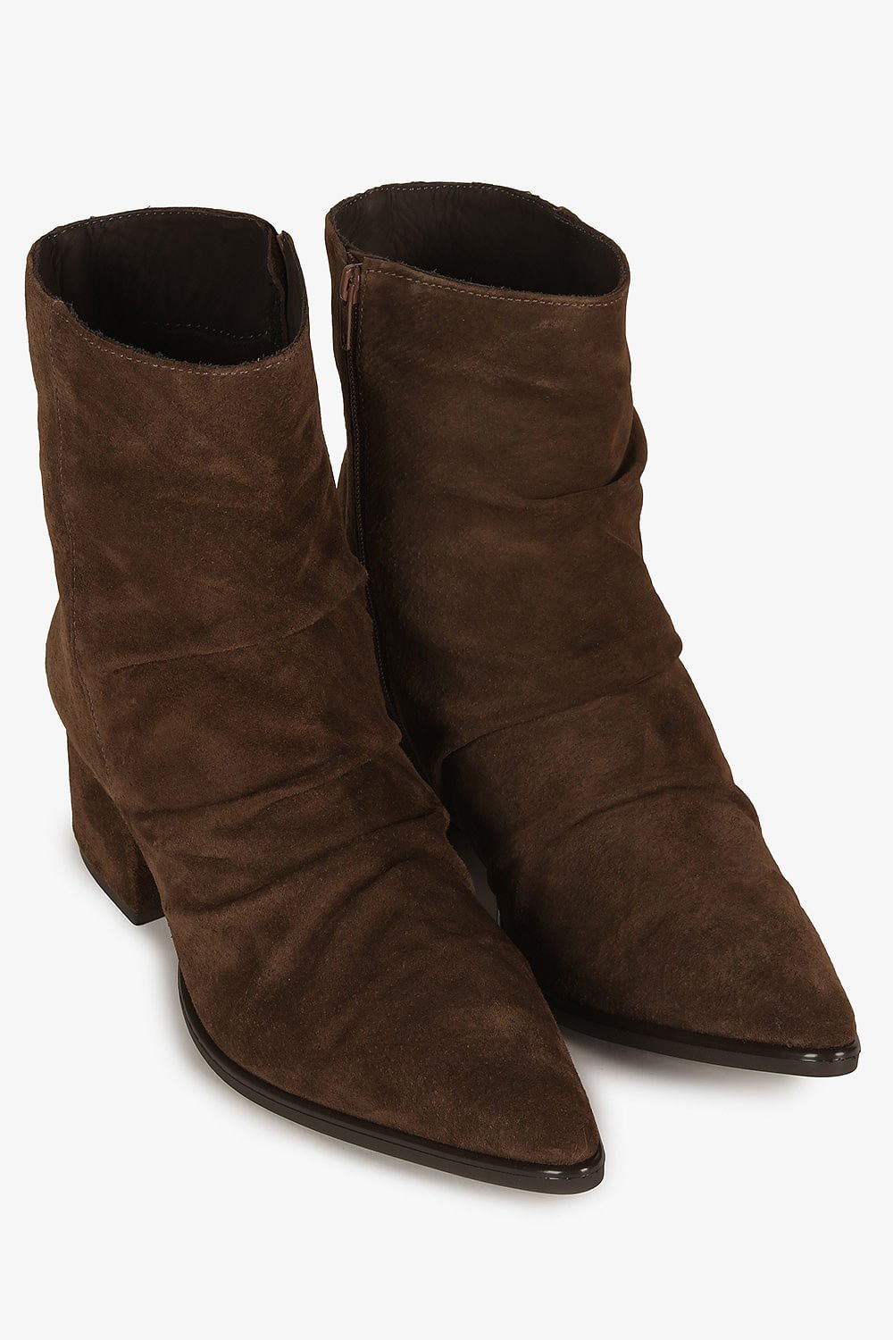 Bota Feminina Cano Curto Mundial Meliny Marrom 4