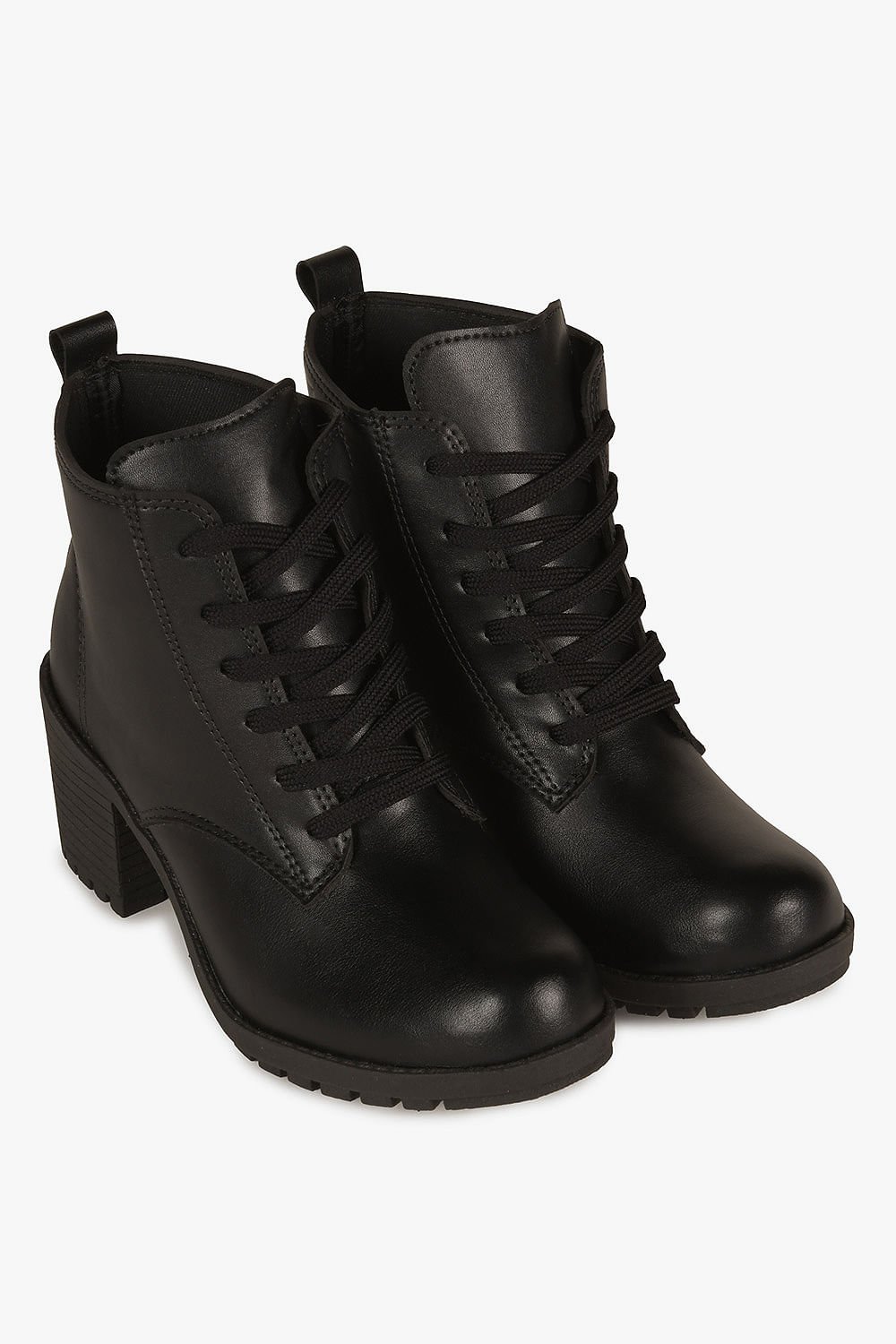 Bota Feminina Cano Médio Costes Lucilla Preto 4