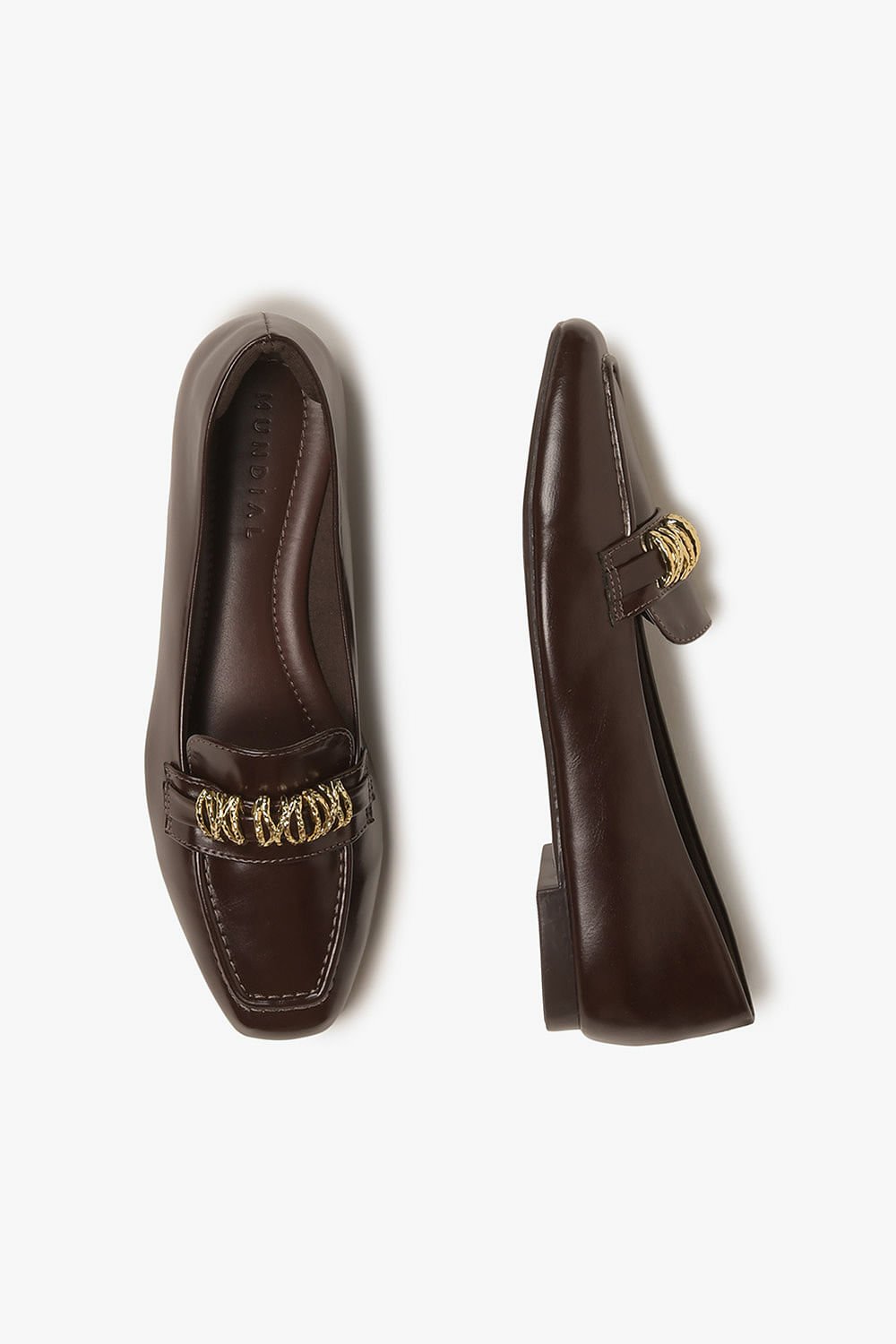 Mocassim Feminino Mundial Agnes Marrom 3