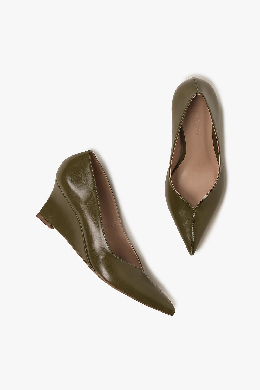 Sapato Feminino Anabela Mundial Gwen Verde 3