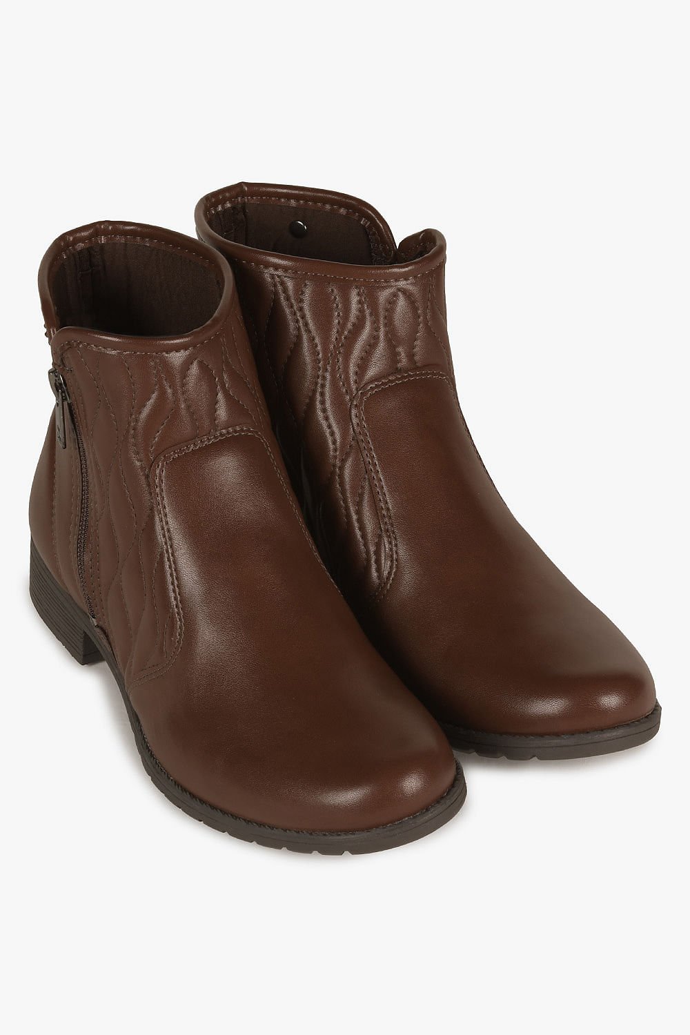 Bota Feminina Cano Curto Dakota Sasha Marrom 4