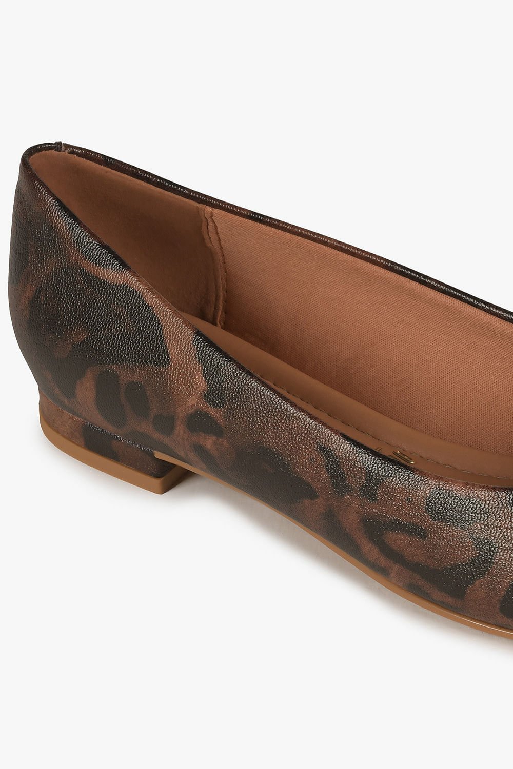 Sapatilha Feminina Bico Fino Vizzano Menah Animal Print 2