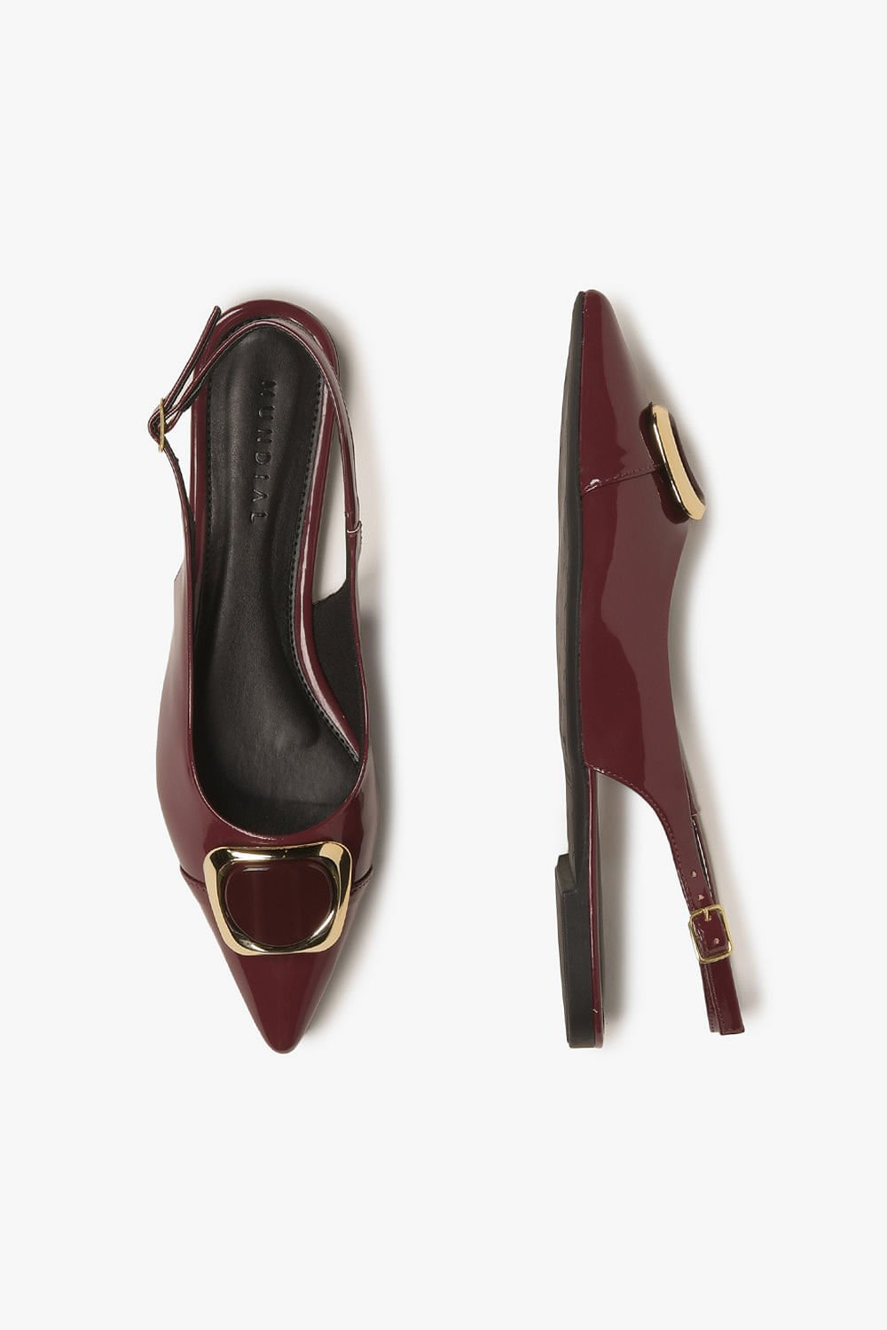 Mule Feminino Slingback Mundial Rosana Vermelho 3