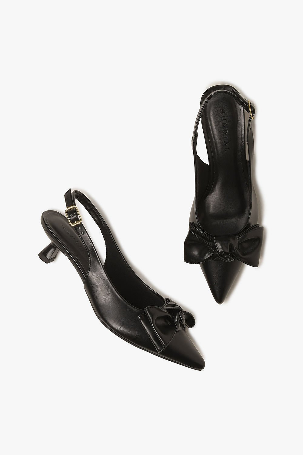 Sapato Feminino Slingback Mundial Olympia Preto 3