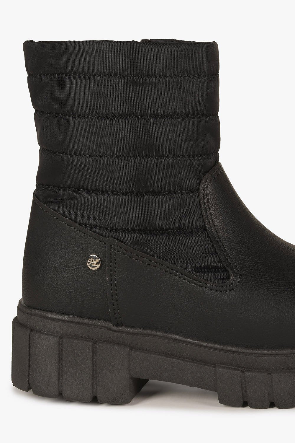 Bota Infantil Cano Curto Mundial Luma Preto 2