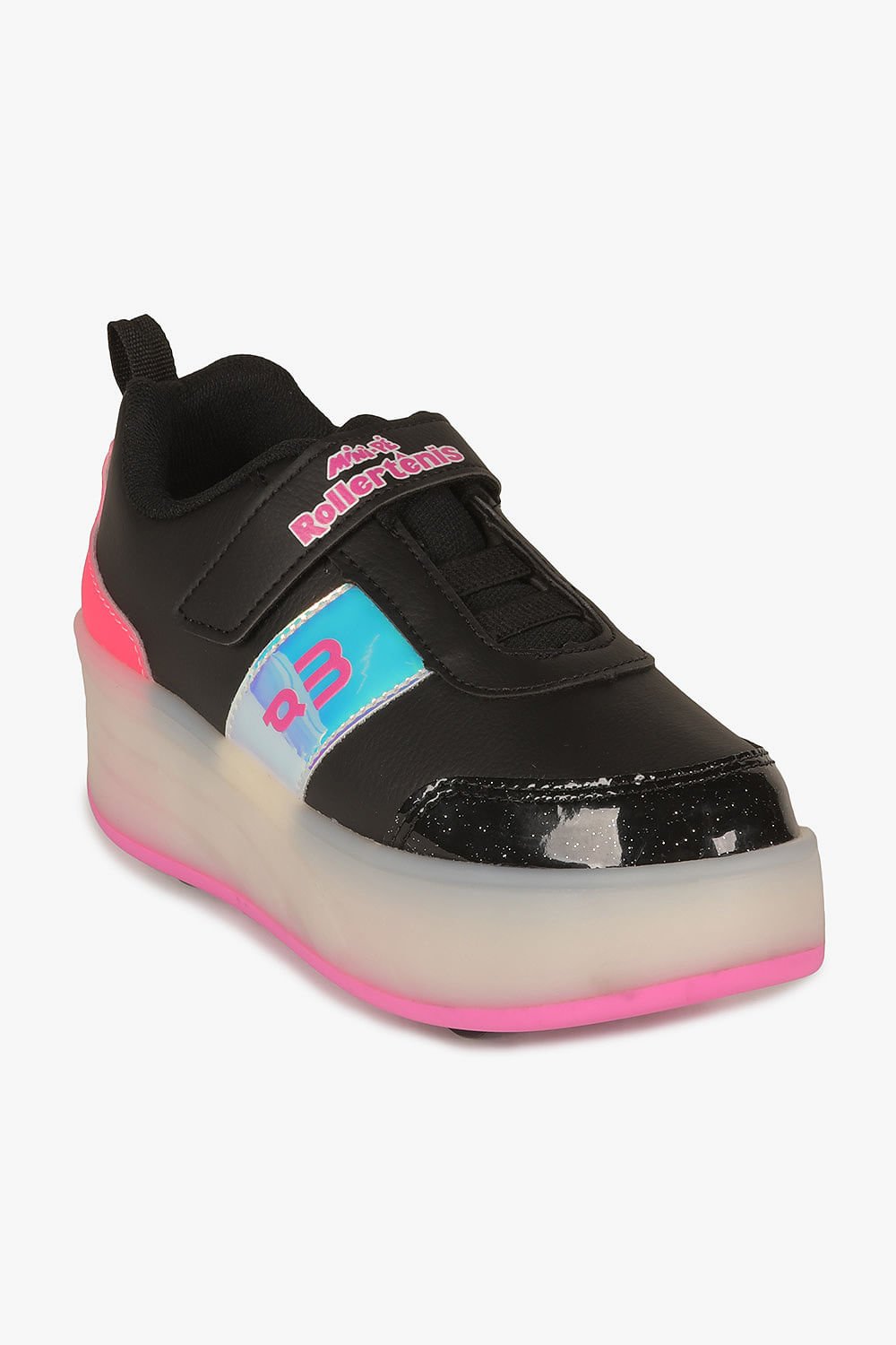 Tênis Infantil Mini Pé Led Luna Preto 5