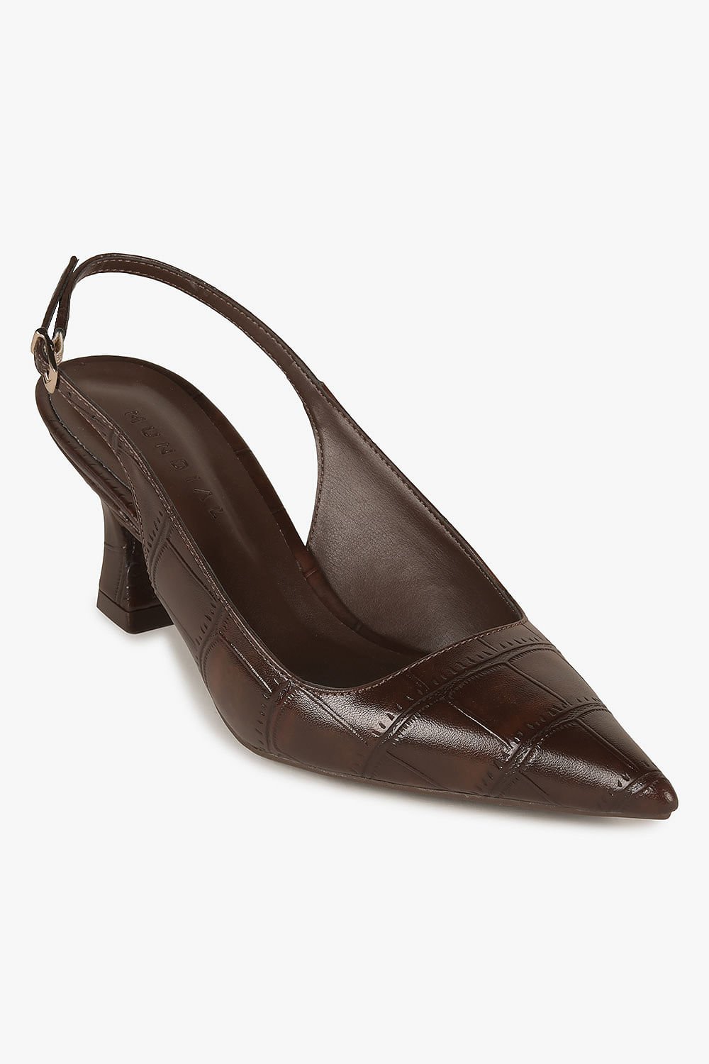 Scarpin Feminino Slingback Mundial Fatima Marrom 4