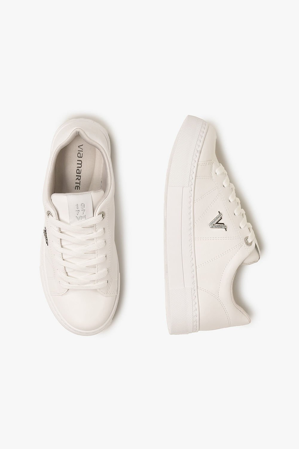 Tênis Feminino Via Marte Circe Branco 3