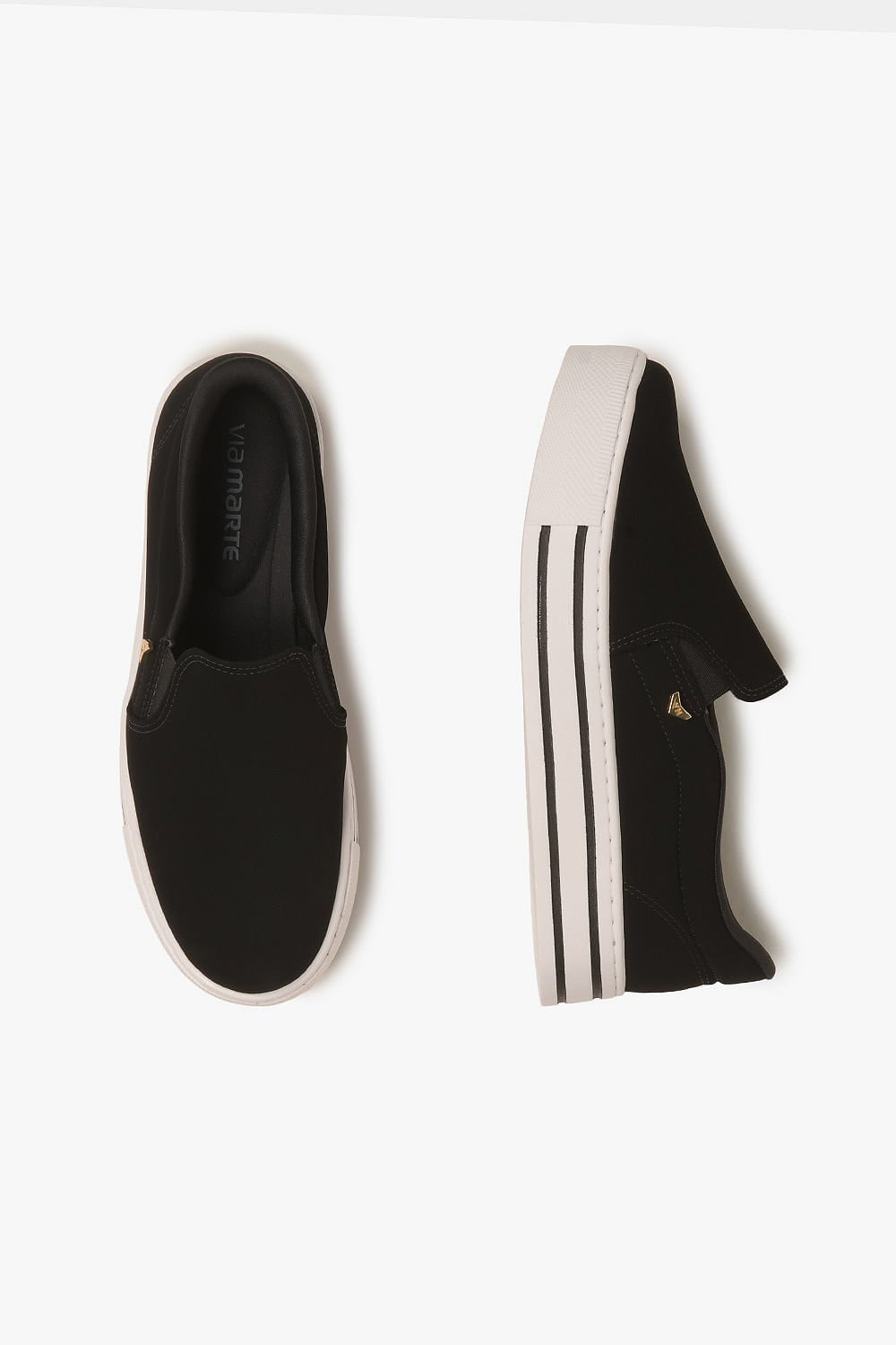 Tênis Feminino Via Marte Naya Preto 3