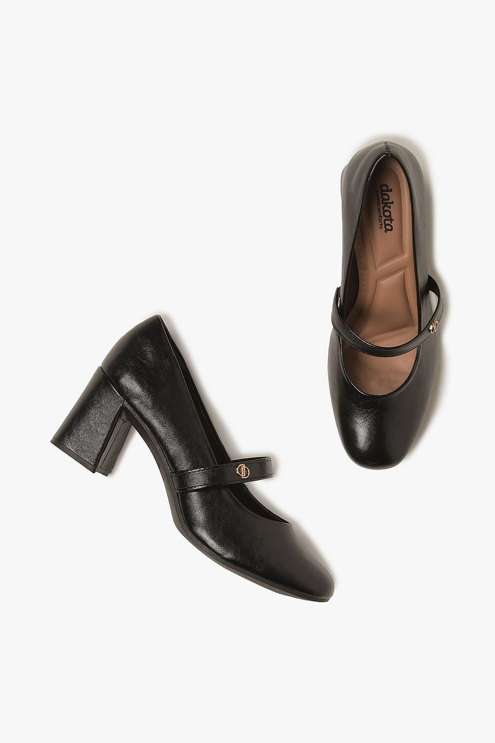Sapato Feminino Boneca Dakota Barbara Preto 3