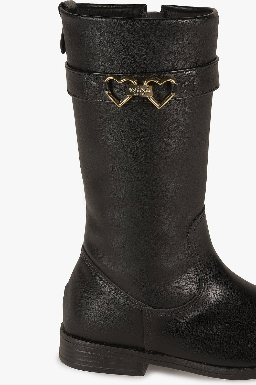 Bota Infantil Cano Alto Mundial Clarinha Preto 2