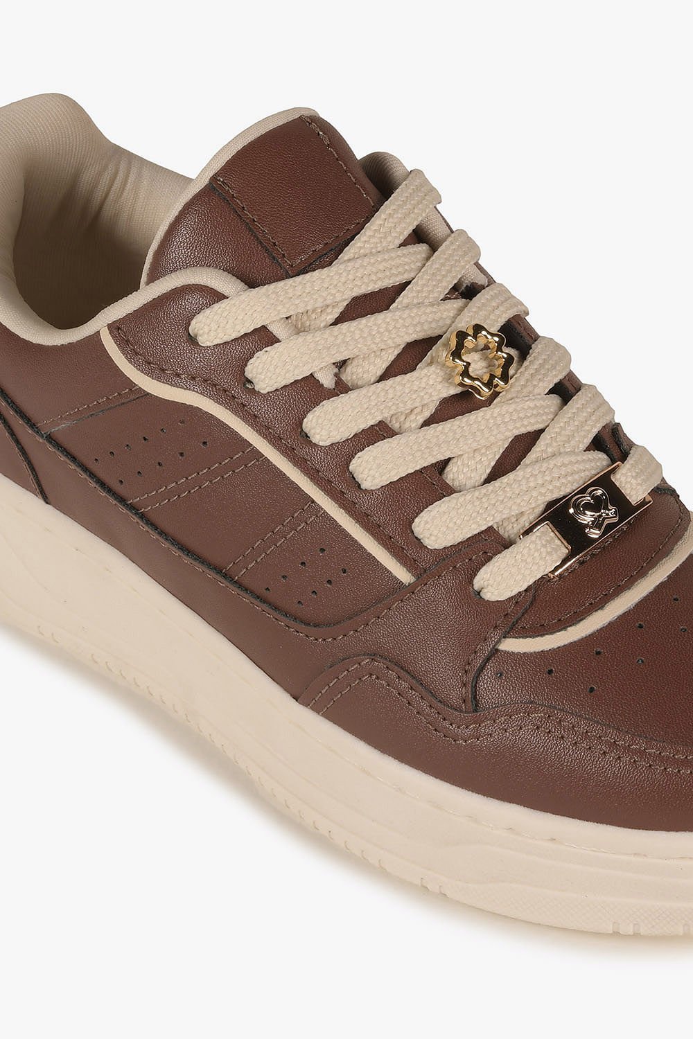 Tênis Feminino Casual Mundial Zyke Marrom 2