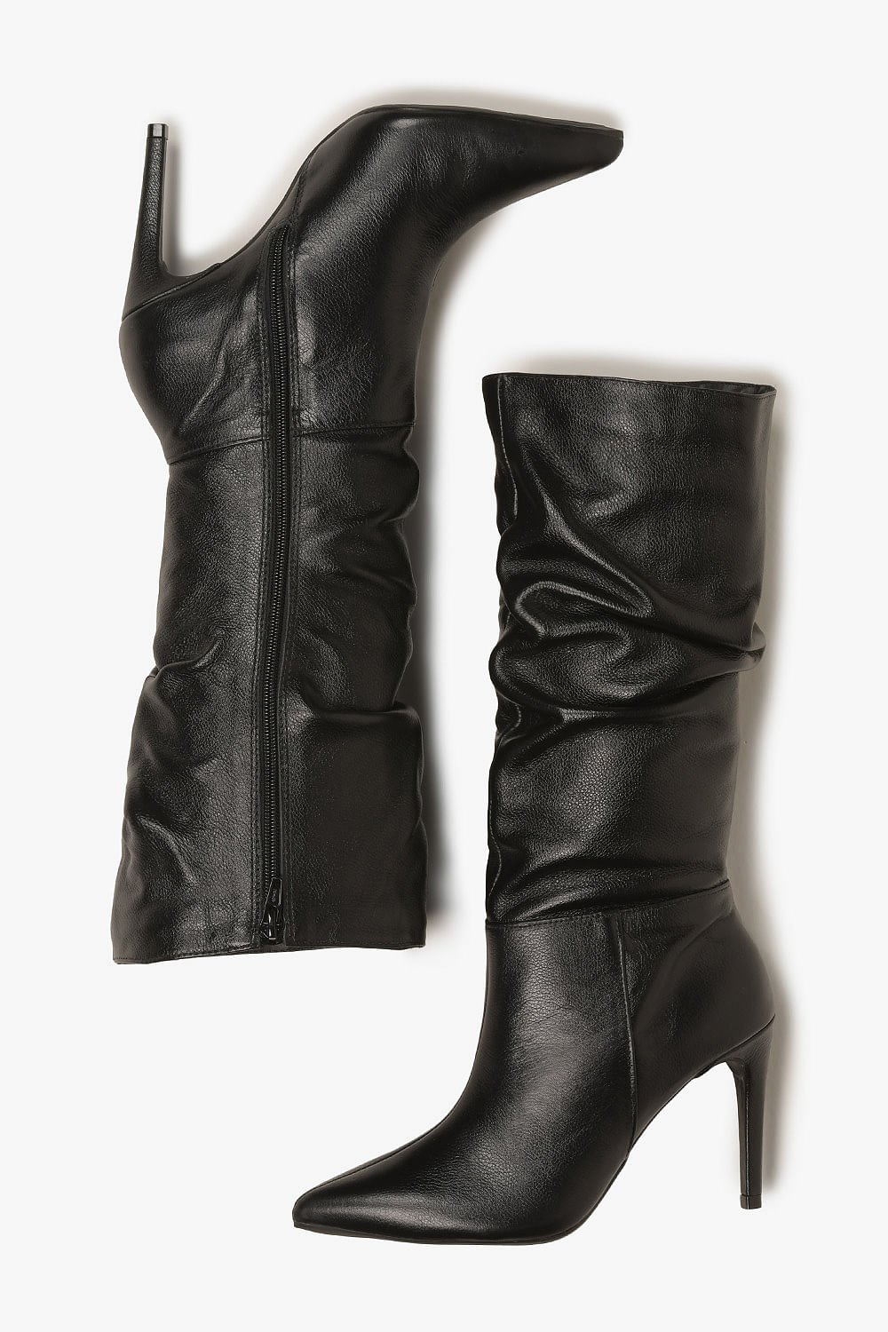 Bota Feminina Cano Alto Mundial Lunaria Preto 3