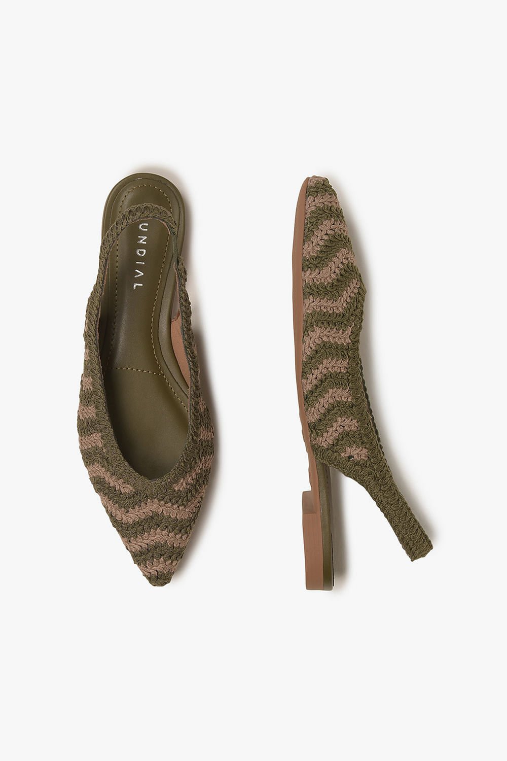 Sapatilha Slingback Mundial Lucylia Verde 3