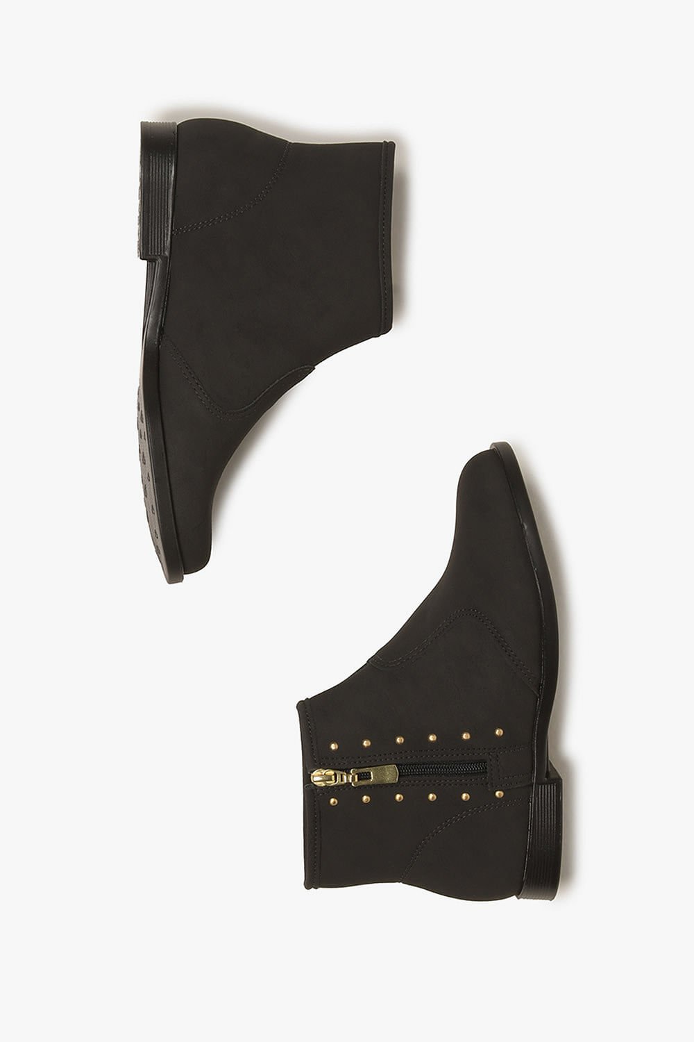 Bota Infantil Cano Curto Molekinha Sofi Preto 3