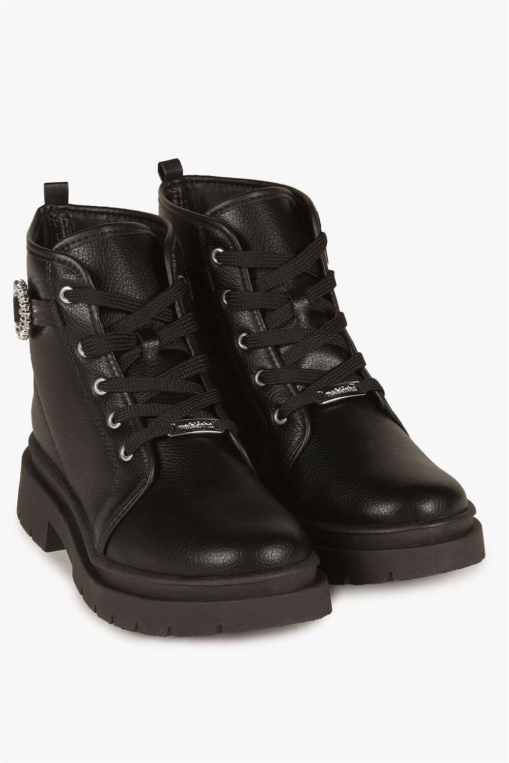 Bota Infantil Cano Curto Molekinha Auri Preto 4