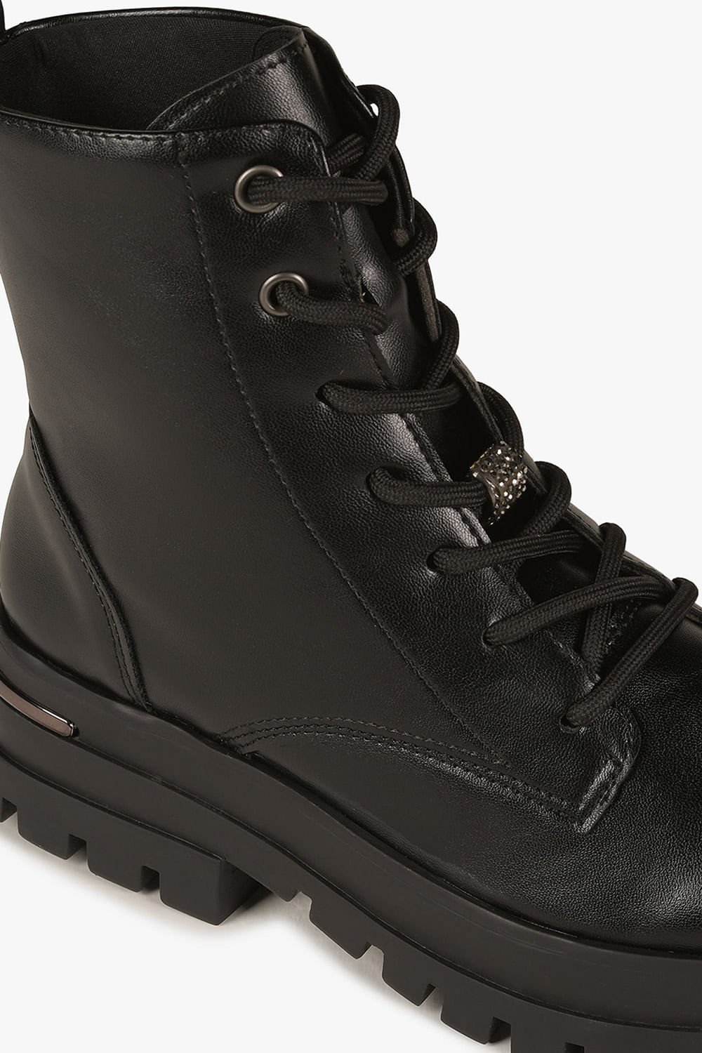 Bota Feminina Coturno Via Marte Janine Preto 2