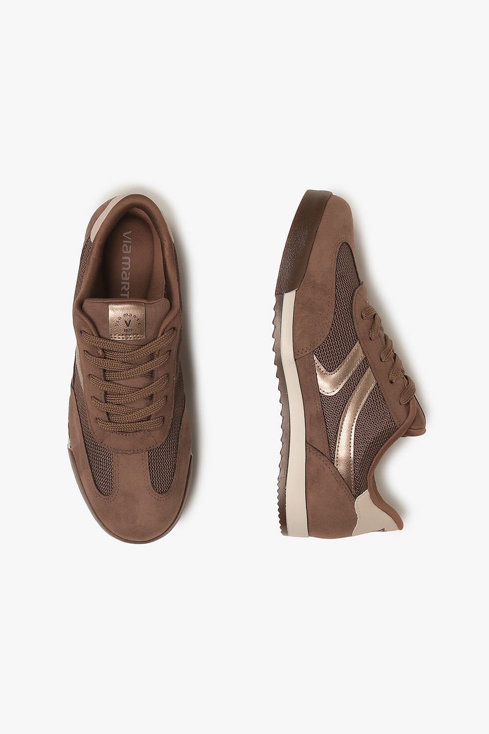 Tênis Feminino Via Marte Lulyes Marrom 3