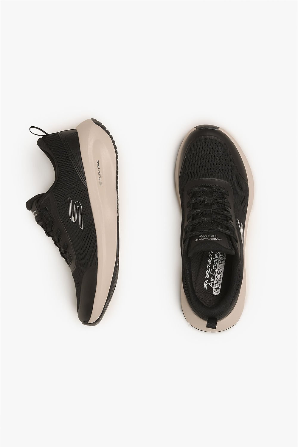 Tênis Skechers Plush Foam Feminino Preto 3