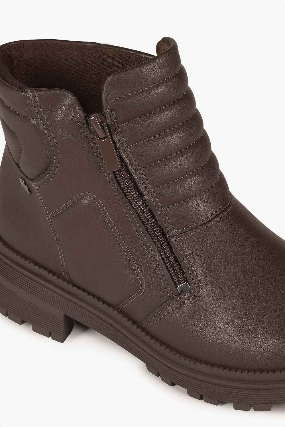 Bota Feminina Cano Curto Dakota Elowen Marrom 2