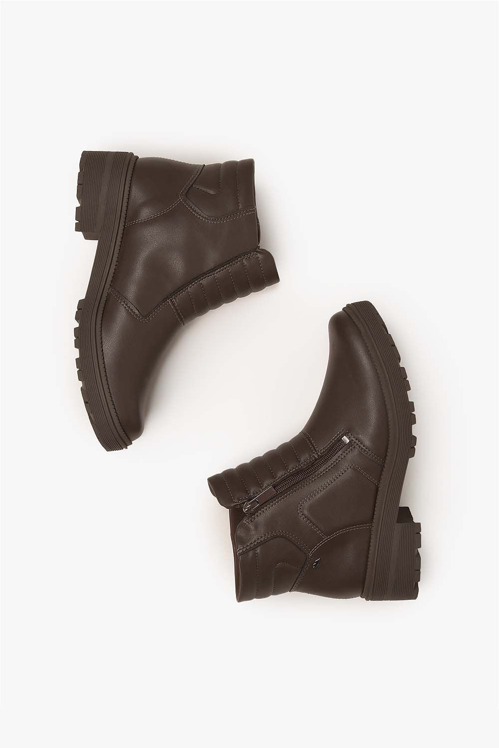Bota Feminina Cano Curto Dakota Elowen Marrom 4