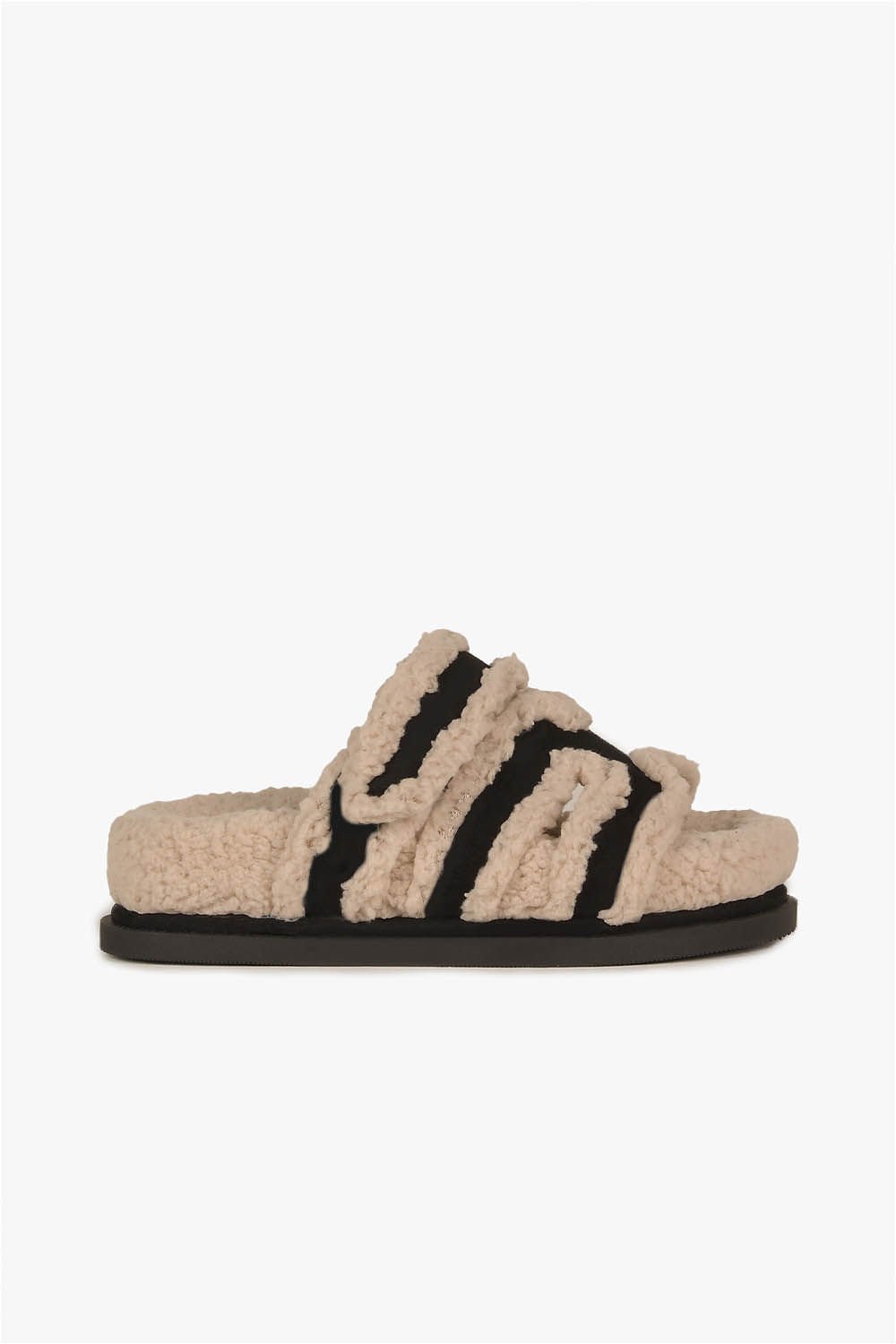 Tamanco Feminino Flatform Mundial Marina Preto 2