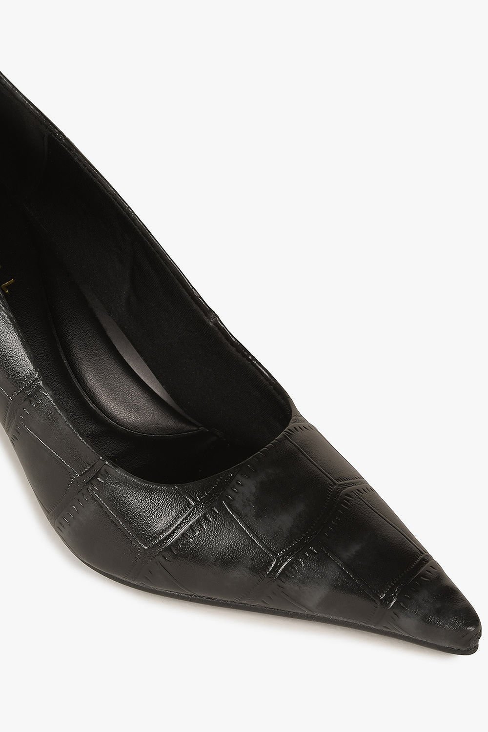 Scarpin Feminino Salto Alto Mundial Leezie Preto 2