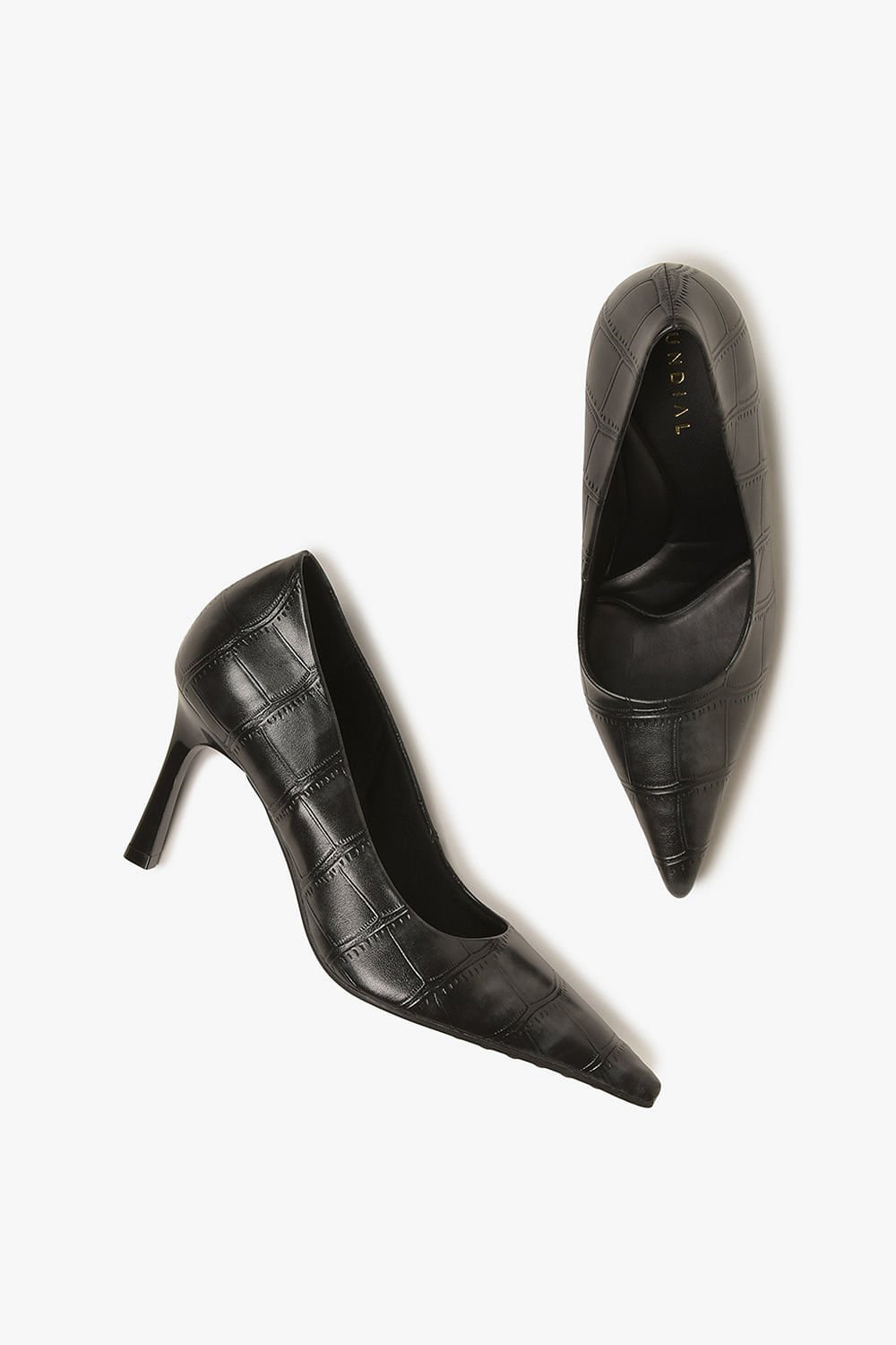 Scarpin Feminino Salto Alto Mundial Leezie Preto 3