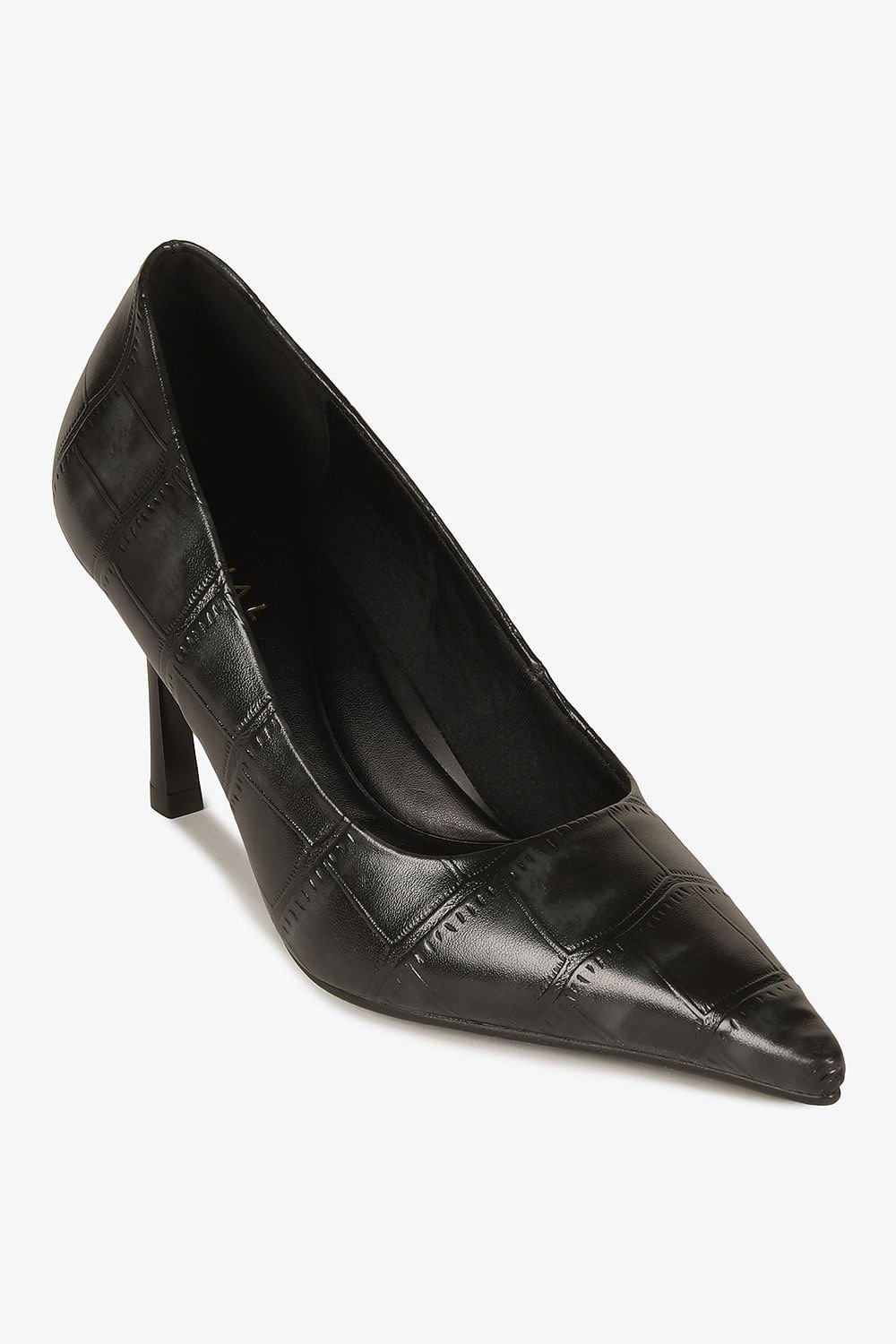 Scarpin Feminino Salto Alto Mundial Leezie Preto 4