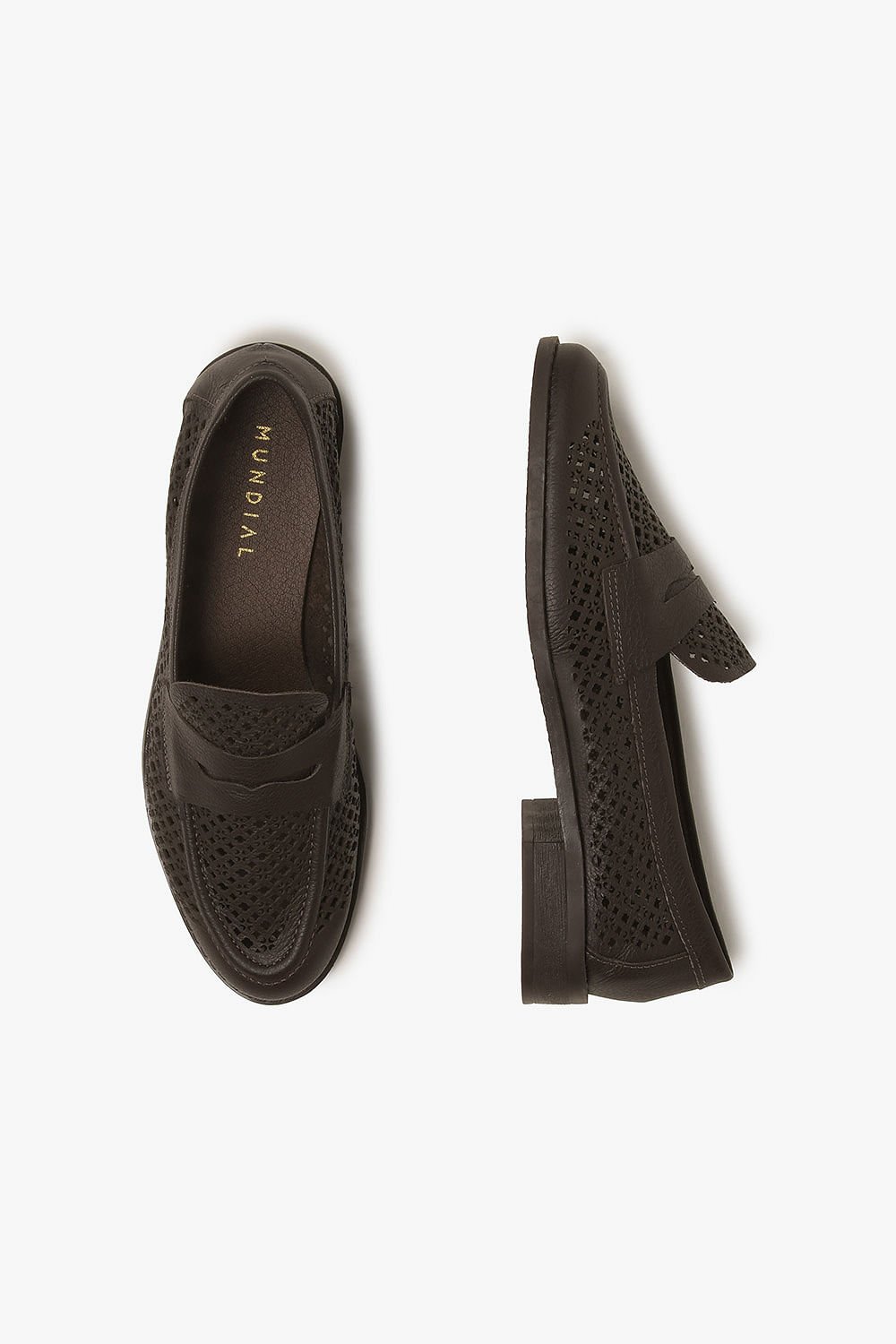 Mocassim Feminino Mundial Alcione Café 3