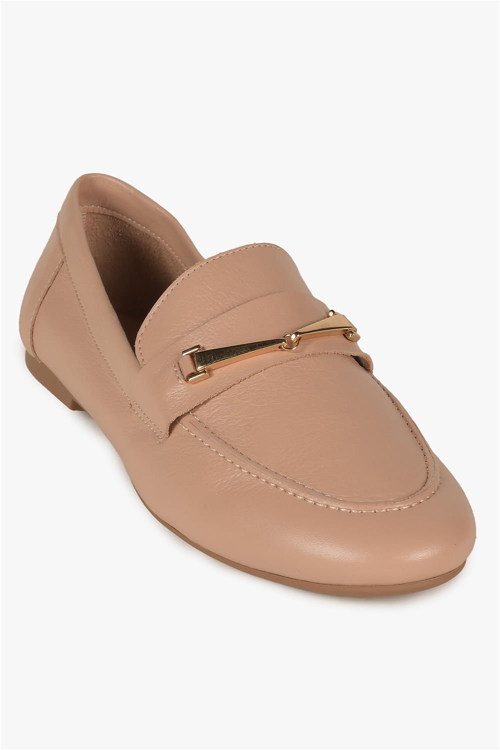 Mocassim Feminino Mundial Lea Bege 4