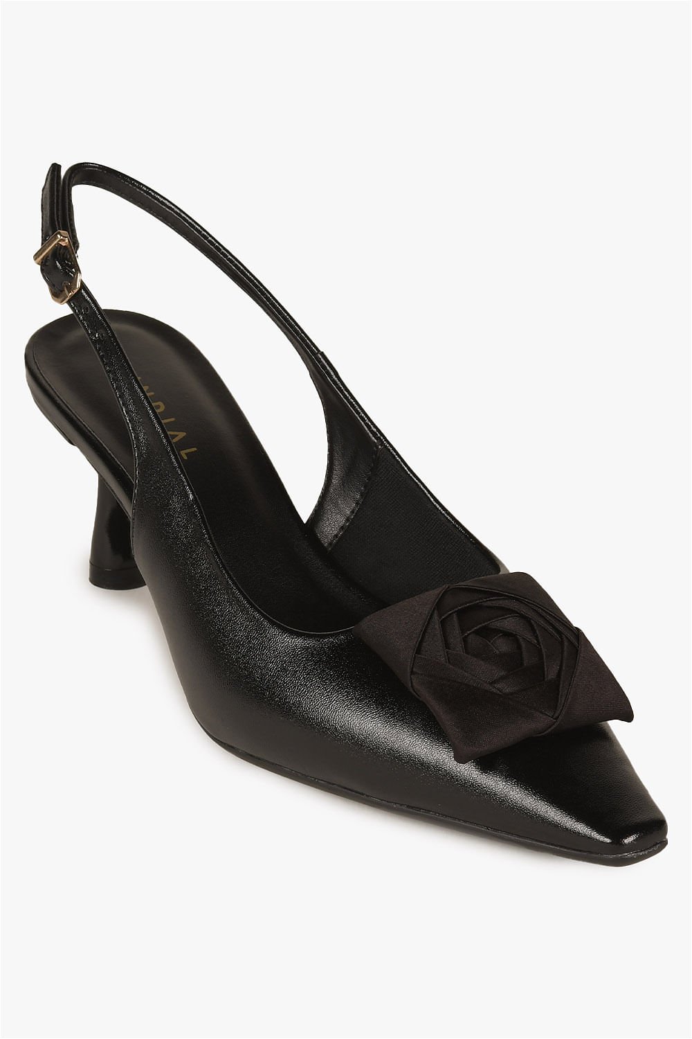 Scarpin Feminino Slingback Mundial Sarah Preto 4